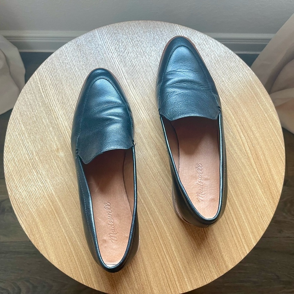 Madewell Black Leather Women's Loafers